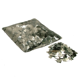 Metal Confetti Silver 17x17mm